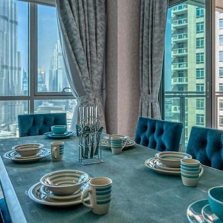 Bellavista - 2Br At The Residences Downtown Boulevard Full Burj Khalifa And Fountain View Dubaj Kültér fotó
