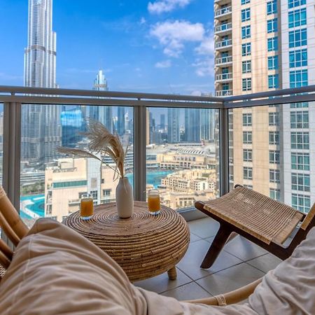 Bellavista - 2Br At The Residences Downtown Boulevard Full Burj Khalifa And Fountain View Dubaj Kültér fotó