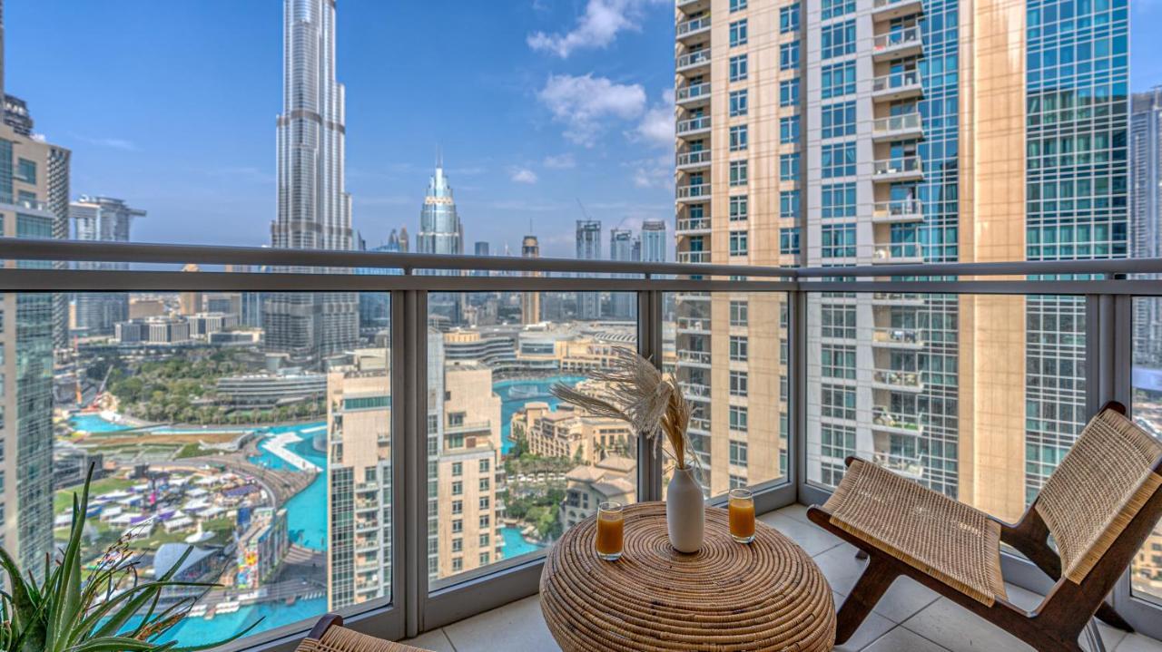 Bellavista - 2Br At The Residences Downtown Boulevard Full Burj Khalifa And Fountain View Dubaj Kültér fotó