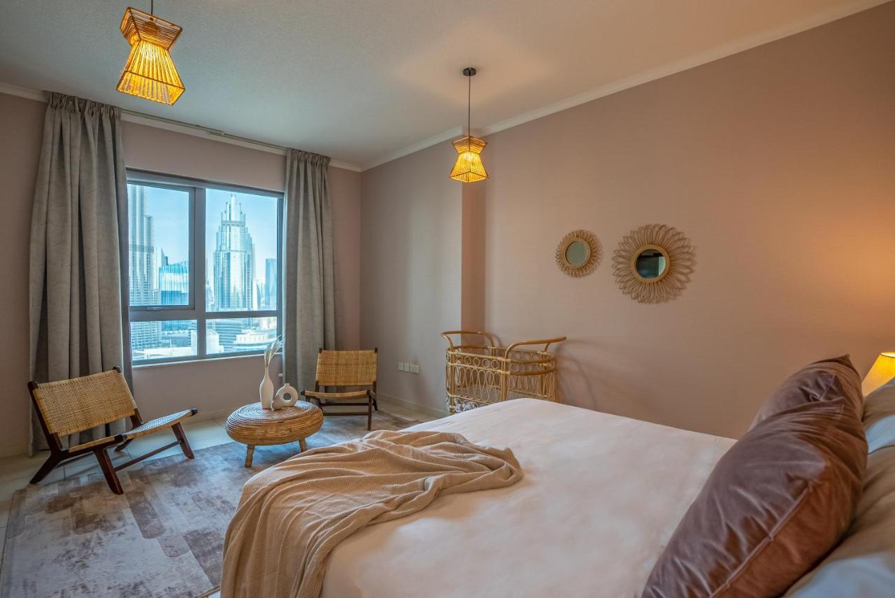 Bellavista - 2Br At The Residences Downtown Boulevard Full Burj Khalifa And Fountain View Dubaj Kültér fotó