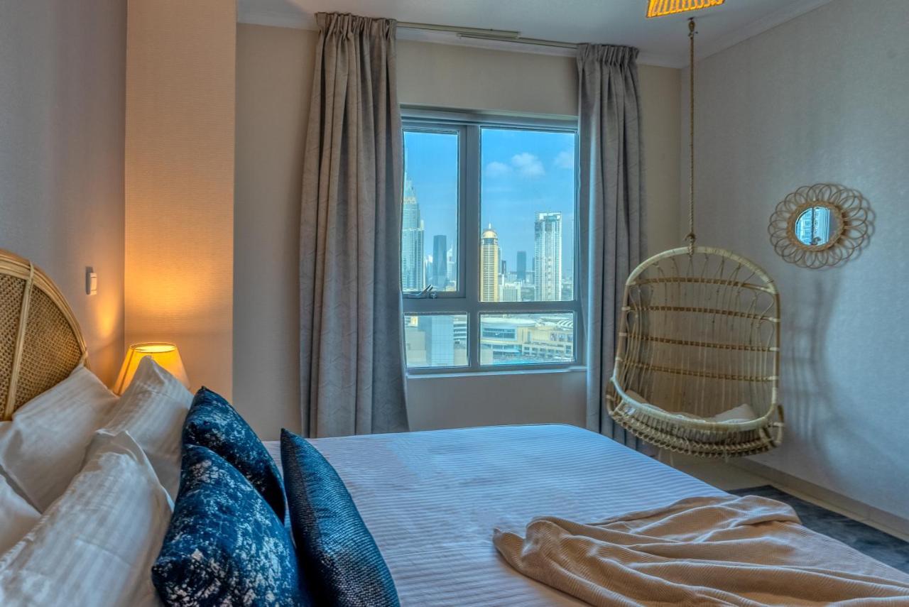 Bellavista - 2Br At The Residences Downtown Boulevard Full Burj Khalifa And Fountain View Dubaj Kültér fotó