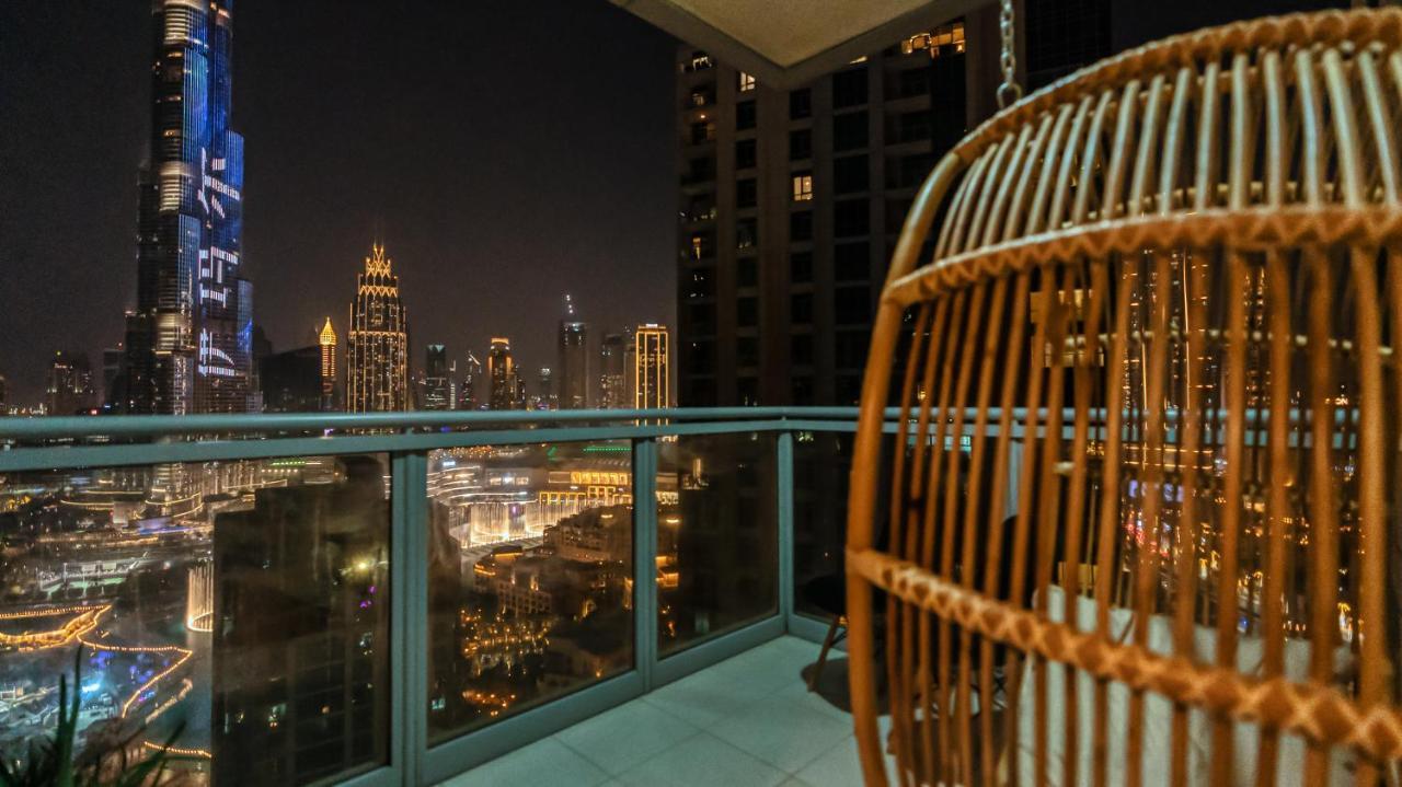 Bellavista - 2Br At The Residences Downtown Boulevard Full Burj Khalifa And Fountain View Dubaj Kültér fotó